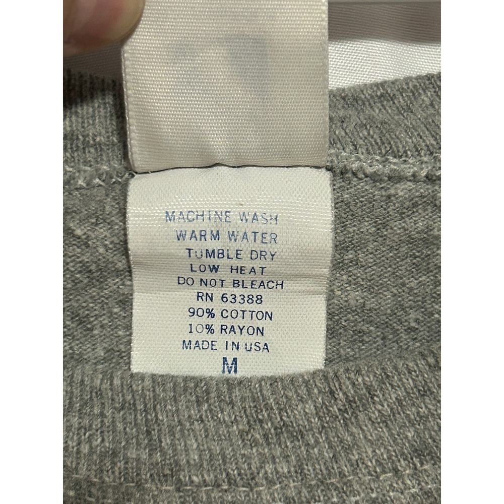 Vintage‎ Dallas Cowboys Logo 7 T Shirt USA Single Stitch Gray Size M NFL - Picture 3 of 7